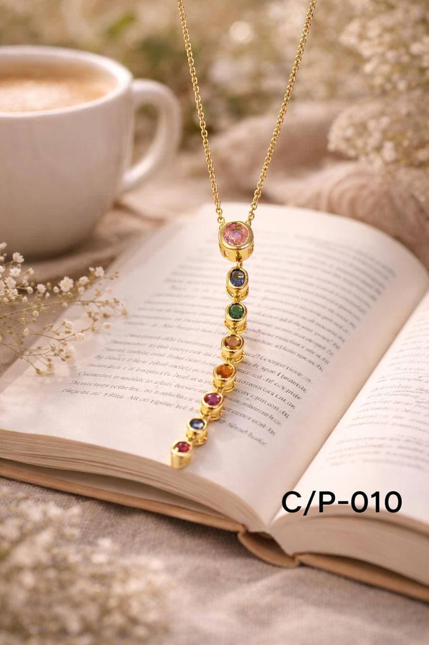 Cascade Lariat Necklace