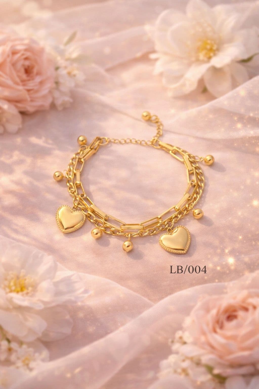 Sweetheart Layered Bracelet