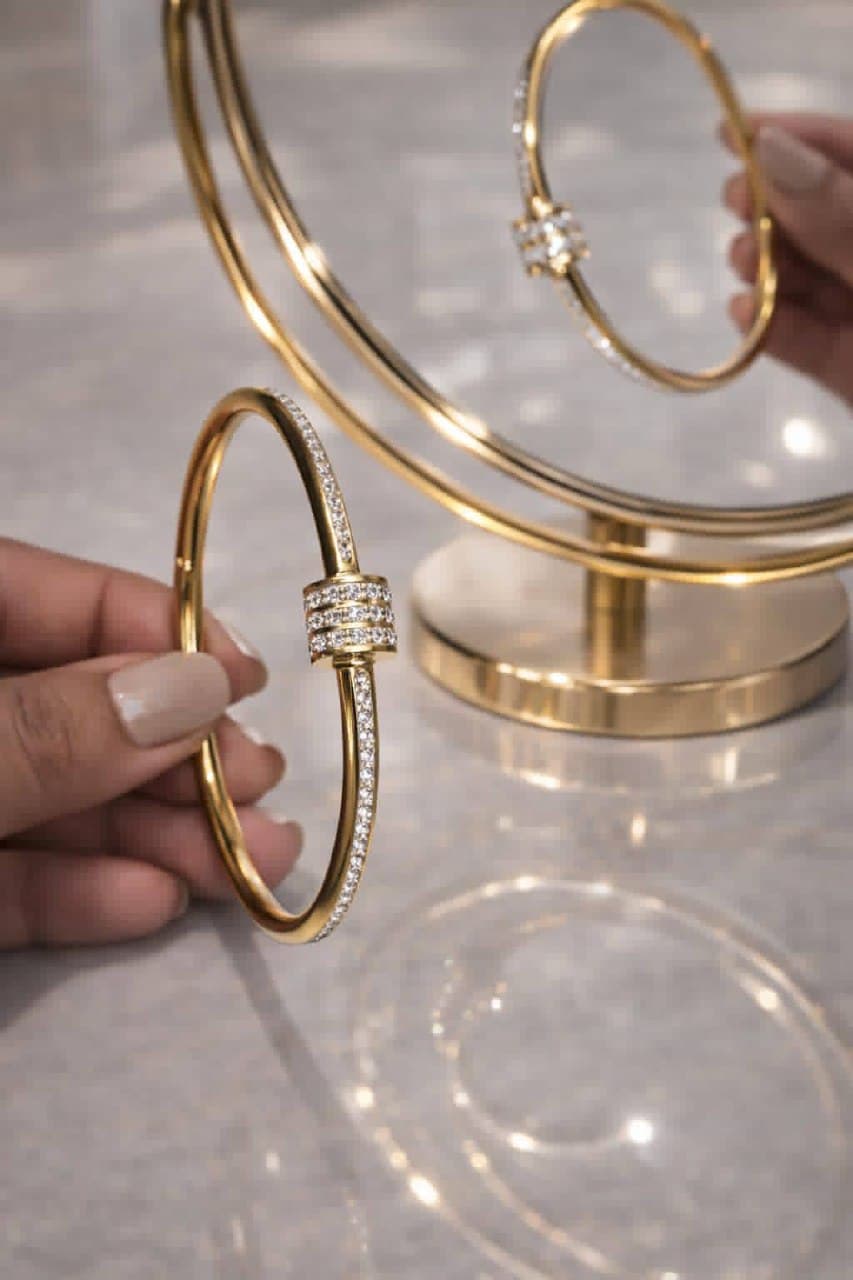 Tonneau Cristal Bangle